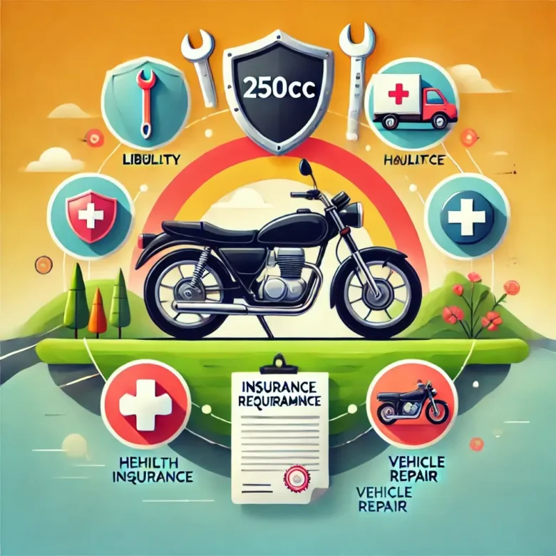 250ccバイクで必要な保険の種類