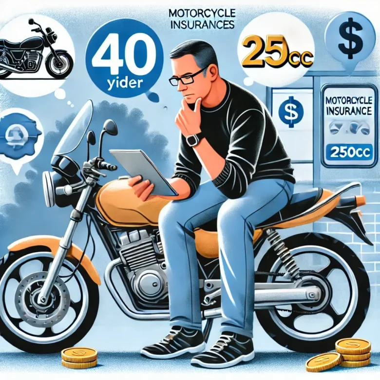 250ccバイクの任意保険料の比較