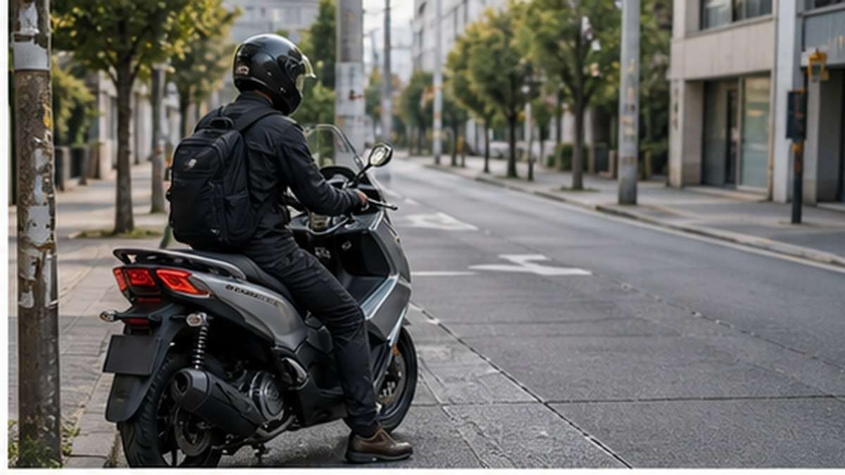 ADV160で通勤するライダーのイメージ