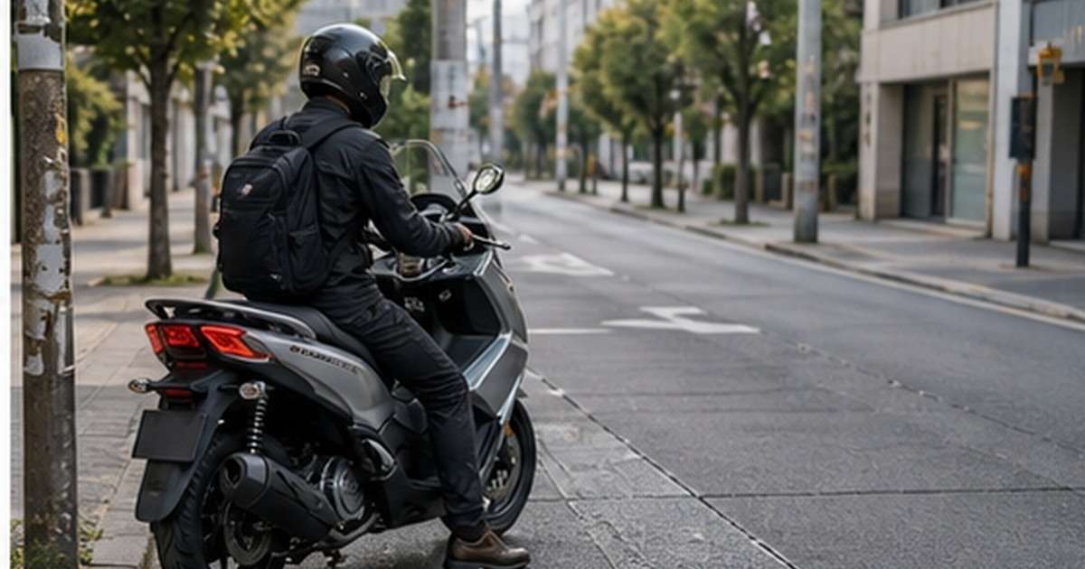 ADV160風スクーターで通勤利用を想定する場面
