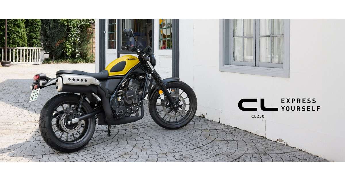 Honda CL250 パールカデットグレーの公式写真